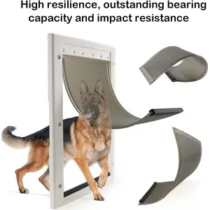 Pet Dog Door Panel Soft Entry Door High Resilience Outstanding Bearing Capacity Impact Resistance accessories