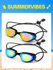 Aegend Swim Goggles for Kids Youth Teen 3-14 Anti-Fog Anti-UV Comfort Fit for Swimming