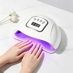 2026 NEW UV Nail Lamp for Gel Polish,Professional Fast Curing Nail Dryer with 4 Timers Smart Sensor 30 LED Beads,nail art tools and accessories for salons. Diy Manicure Diy Nails Polish Polish Polish Cutics Cutics