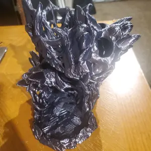 3/d printed skull dice tower
