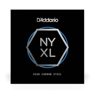 D'Addario NYS0115 Single Plain Steel Guitar String, .0115