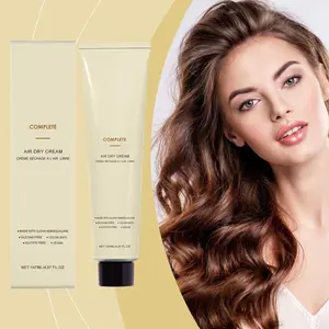 Smooth Curly Hair Natural Air-Dry Styling Cream, Gentle Skin-Friendly, Suitable for Sensitive Scalp, Smooths Frizz, Nourishes Roots, Long-Lasting Hold, Frizz Control