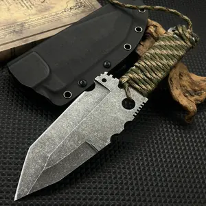 1 piece of high-hardness sharp stainless steel knife | Portable camping knife, kitchen bone knife, outdoor knife, fruit knife, kitchen tool, kitchen utensil