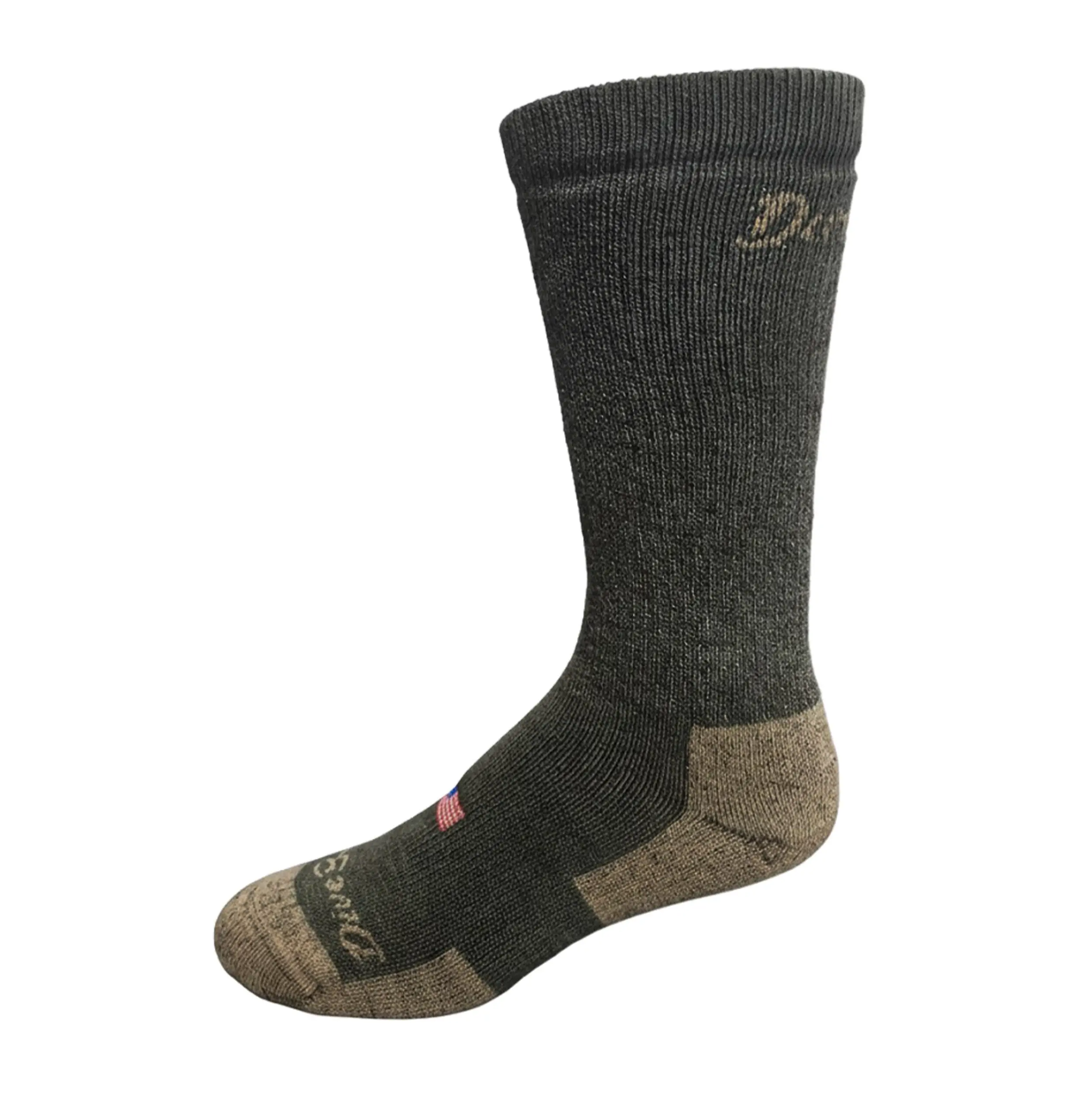 Men's Heavyweight Merino Wool Socks, Durable Mid-Calf Socks