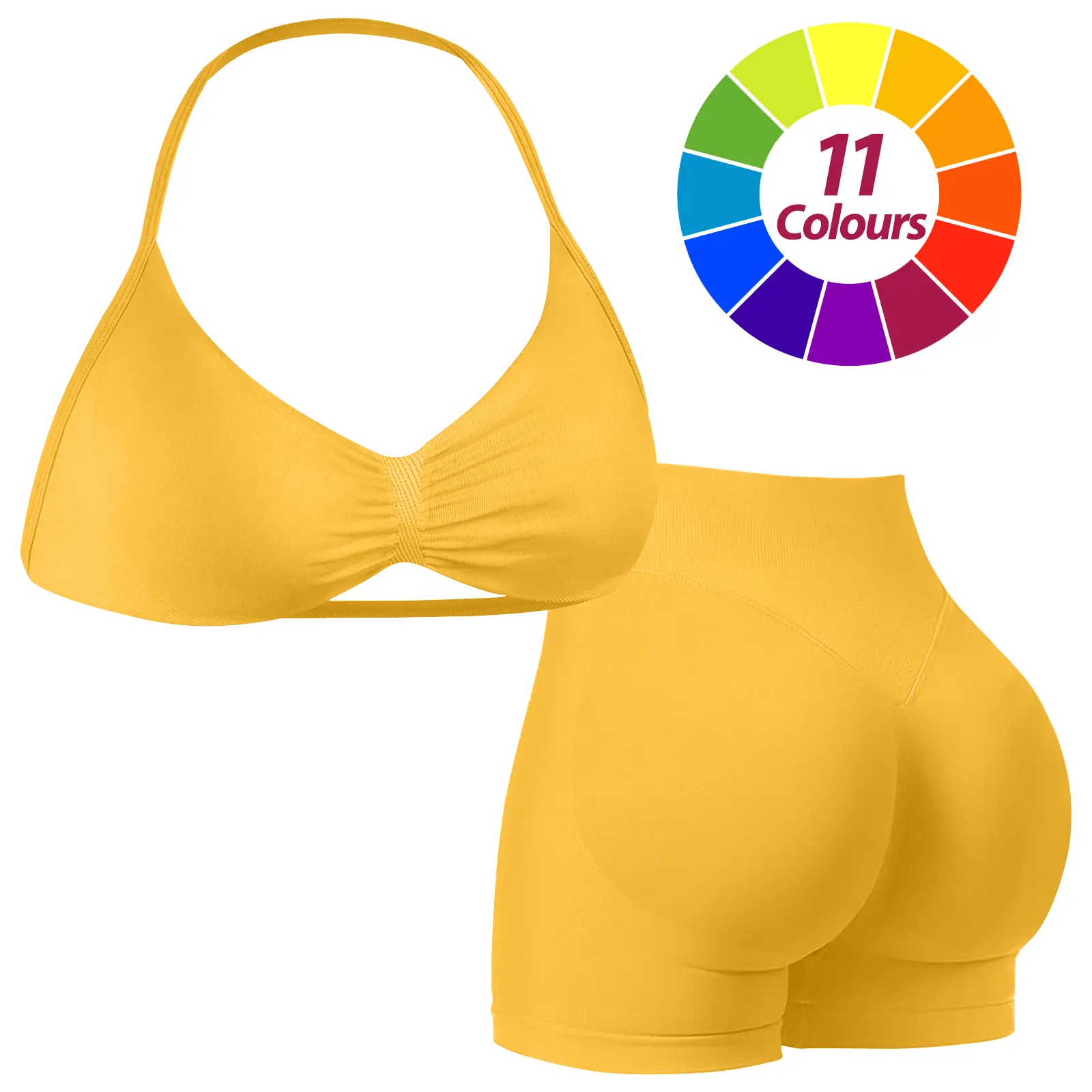 Sunset - Halter Bra Set