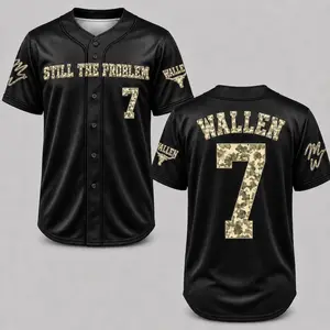 MW Still The Problem Tour 2026 Baseball Jersey - Country Music Fan Merch