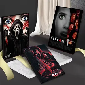 scREam Horror movie Painting Calligraphy Gift with prints Home bedroom living room decoration promotion and display suitable for bedroom bar parlor home decor gift fade-Resistant, Non-sticky, vibrant Wall print poster Artwork