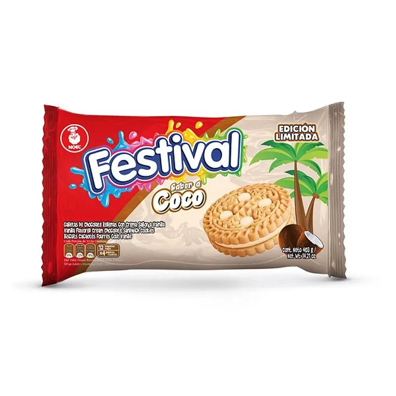 GALLETAS FESTIVAL DE COCO