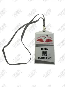 Jason Bateman’s Conference Badge The Outsider