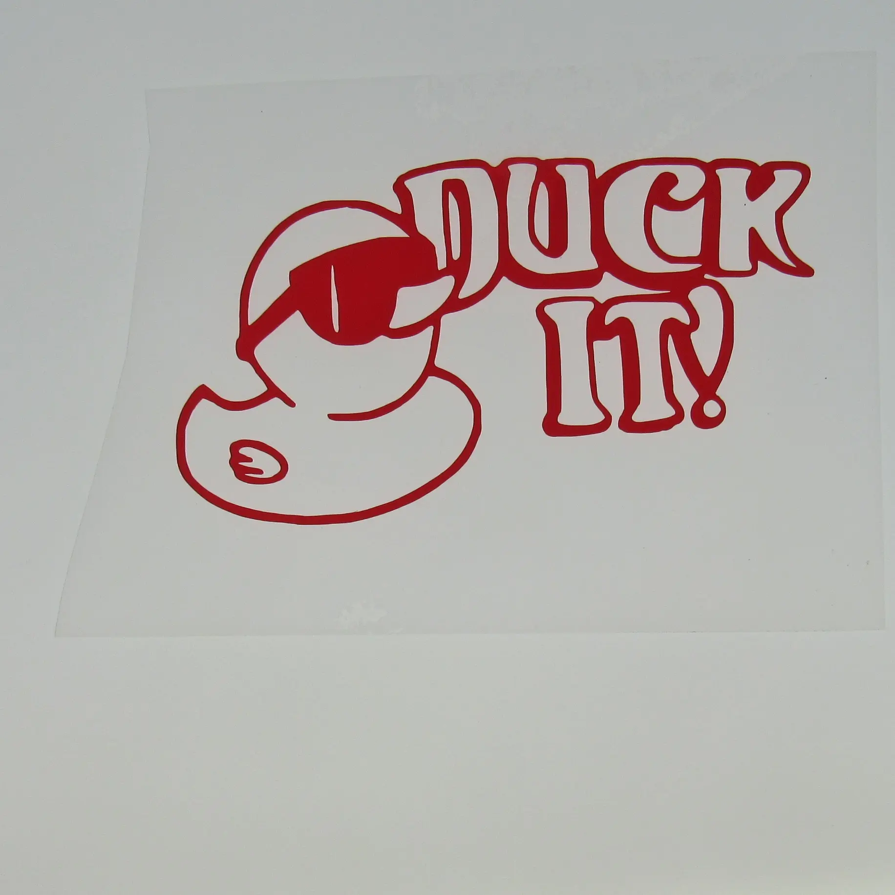 Duck Jeep Vinyl Decal - Waterproof Sticker for Car, Laptop, and More
