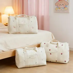 Lightweight Large Capacity Storage Travel Handbag, Baby Care Essentials Boston Bag, Mommy Bag, Pregnant Women Carryall, Diaper Bag, Travel Diaper Tote