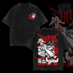 GeeksRule4U Jujutsu Kaisen Choso Anime T-Shirt 100% Premium Cotton Relaxed Fit S-5XL Oversized Washed 230gsm American Made Classic Look