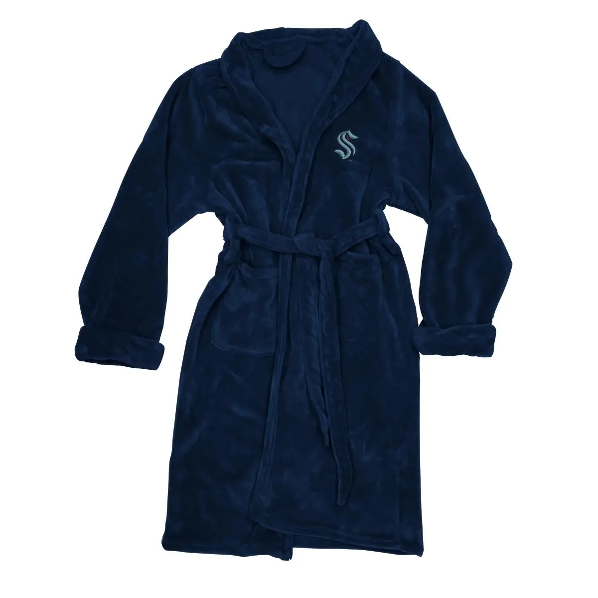 212 MAIN Northwest Longsleeve Bathrobe - Authentic Sports Collectibles Accessory, Team Logo, Loungewear/Nightwear Option, Large & Extra Large Sizes