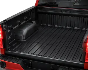 【Yzona】Truck Bed Mat for 2019-2026 Chevrolet Chevy Silverado 1500 & GMC Sierra 1500 5.8FT Short Bed (69.92 in), Custom Fit TPE Bed Liner, All Weather Protection, Not Fit Optional CarbonPro Bed