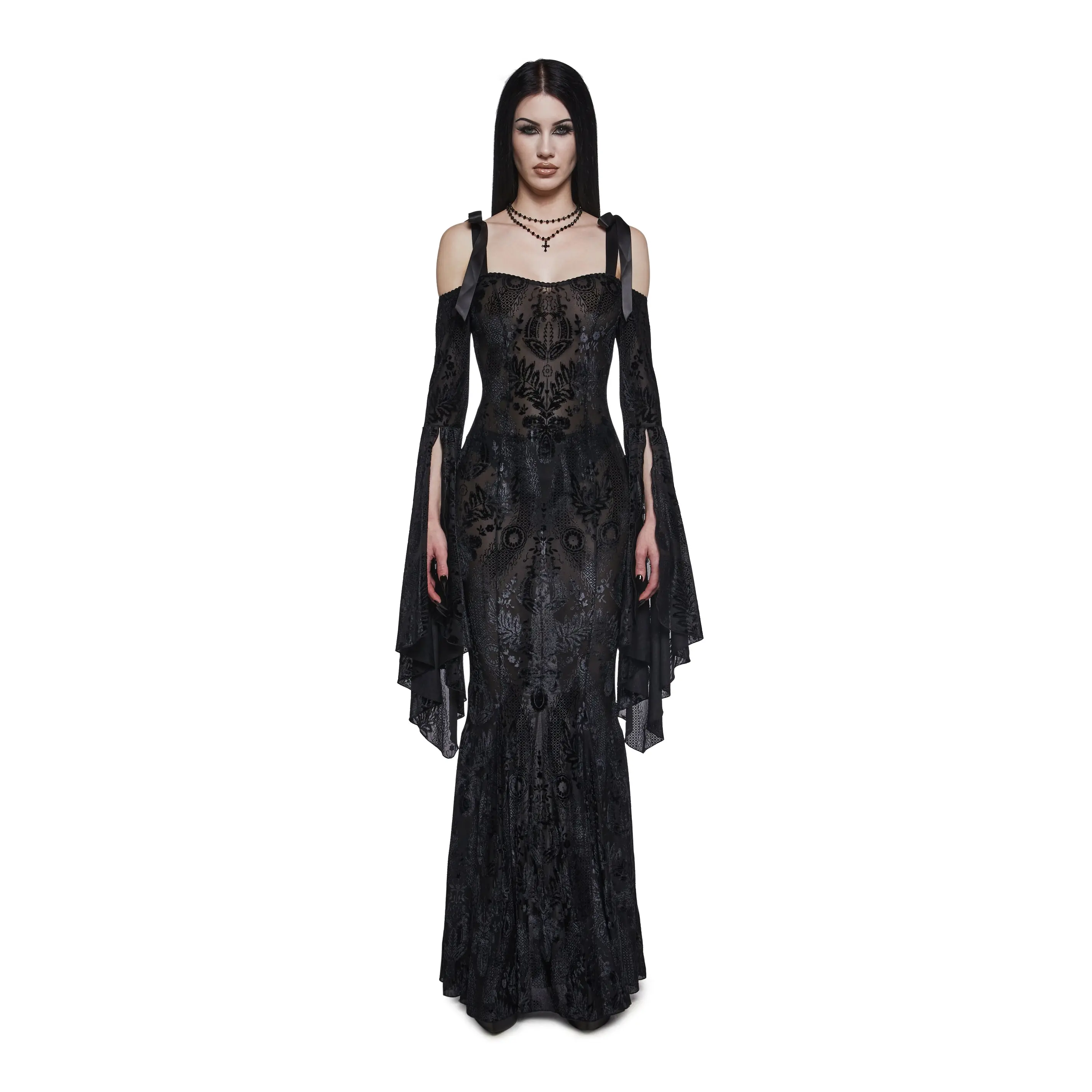 knee length dresses for ladies Avalon Maxi – Zuri main image 1