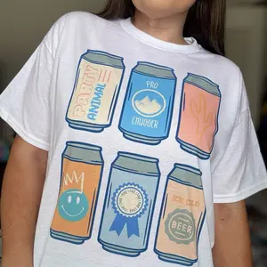 Western Beer Graphic Top