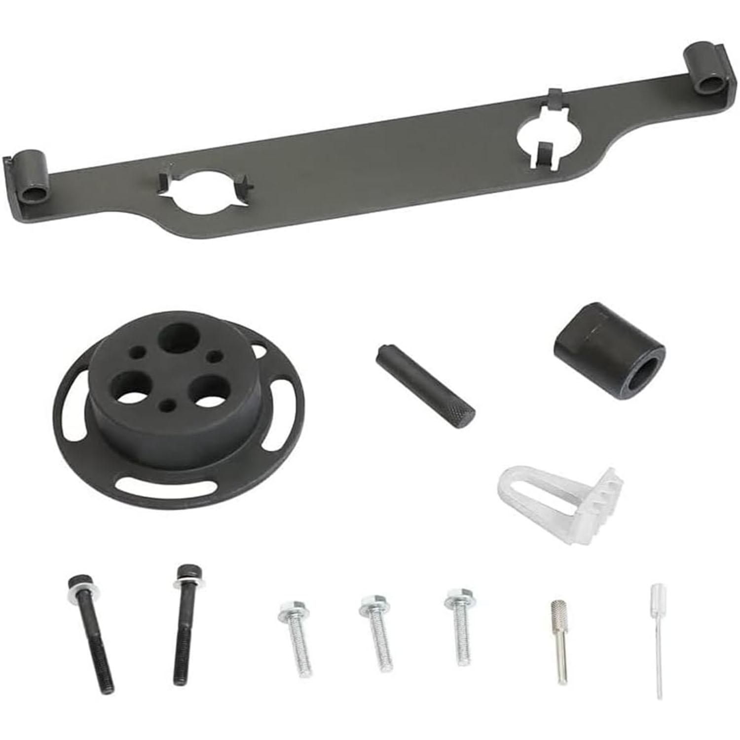 ZKTOOL EN-48953 Heavy Duty Industrial Steel Camshaft Actuator Locking Timing Tool & Water Pump Sprocket Retainer Kit - 1 Kit Perfect Fit for GM Vehicles, Automotive Maintenance, Car Automotive, Engine Repair Tools (2.0L 2.4L Ecotec Engines)