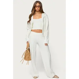 Louise Straight Leg Cable Knit Pants Louise Straight Leg Cable Knit Pants