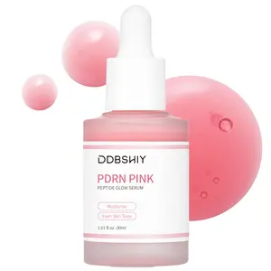 [DDBSHIY] PDRN Pink Peptide SerumㅣPink Glow SerumㅣSalmon DNA, Salmon PDRN, Peptides, Uneven Skintone, Glowy skin, K-beauty, Korean Skincare