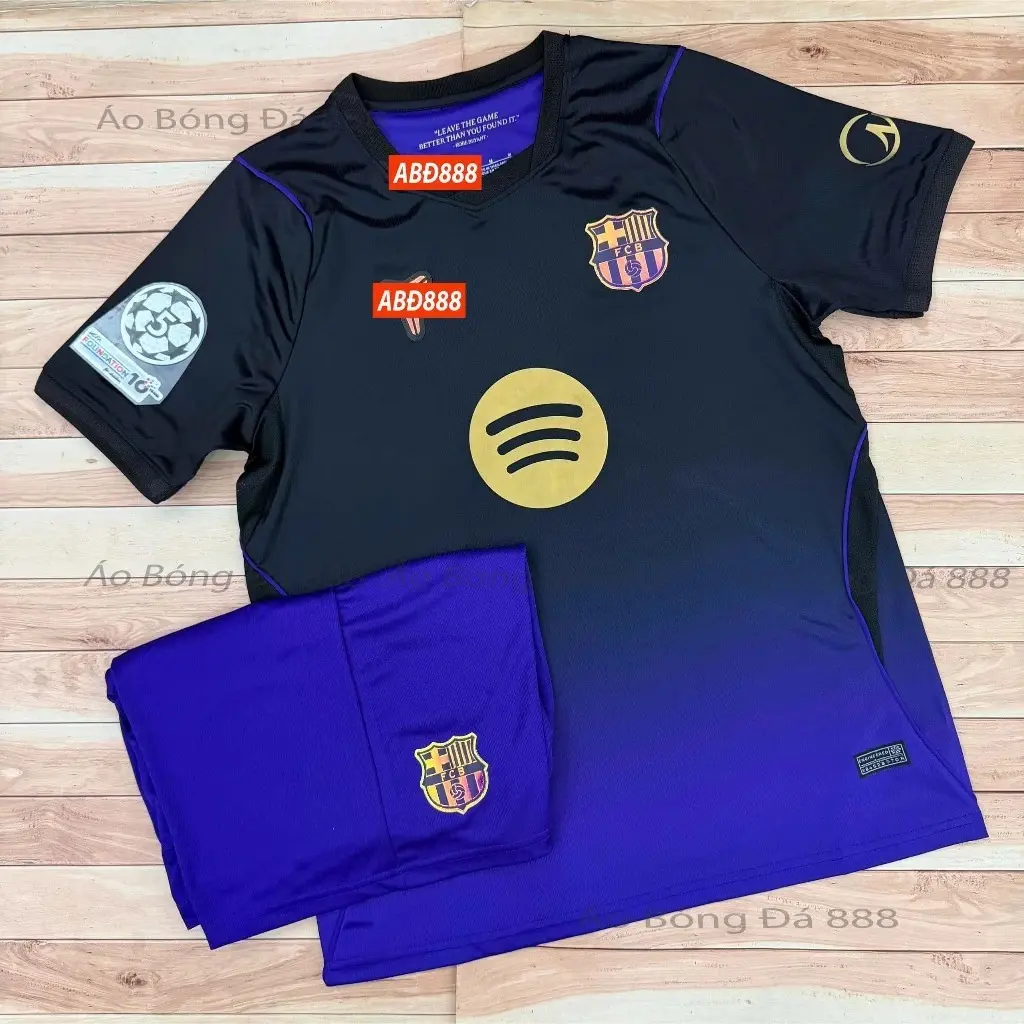 Barcelona FC Away Kit 26/27 - Premium Polyester Fabric