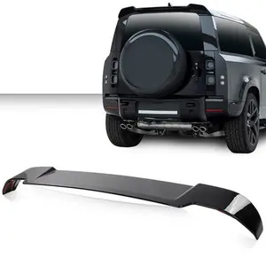 Fit For 20-23 Land Rover Defender 90 / 110 Rear Roof Spoiler Wing Glossy Black