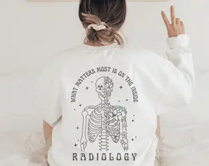 Radiology T Shirt, Xray Tech Sweatshirt, Cute Rad Tech Crewneck, Radiology Sweater Gift, Trending Medical Graphic Tee, Healthcare Student Outfit