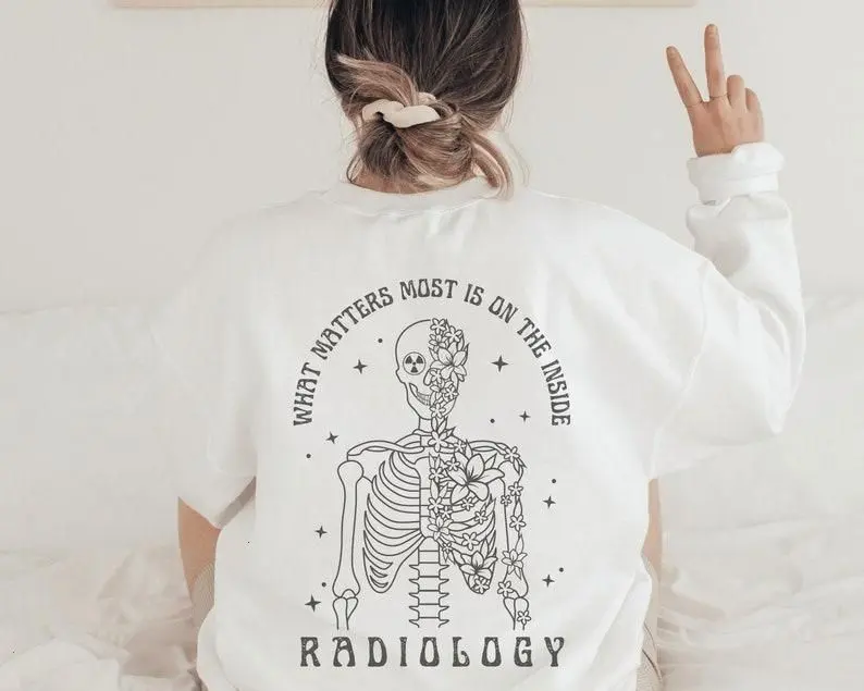 Radiology T Shirt, Xray Tech Sweatshirt, Cute Rad Tech Crewneck, Radiology Sweater Gift, Trending Medical Graphic Tee, Healthcare Student Outfit
