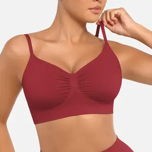 FeelinGirl Women's Wireless Bra Comfort Bralettes No Underwire Unlined Bra Seamless Bras Sports Bra Bralette dealsforyoudays