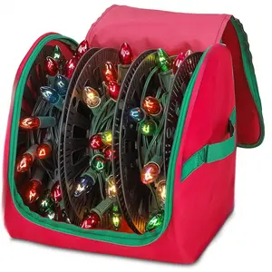 Christmas Decoration Storage Bag Large Capacity Lightweight Handheld Christmas Gift Storage Bag