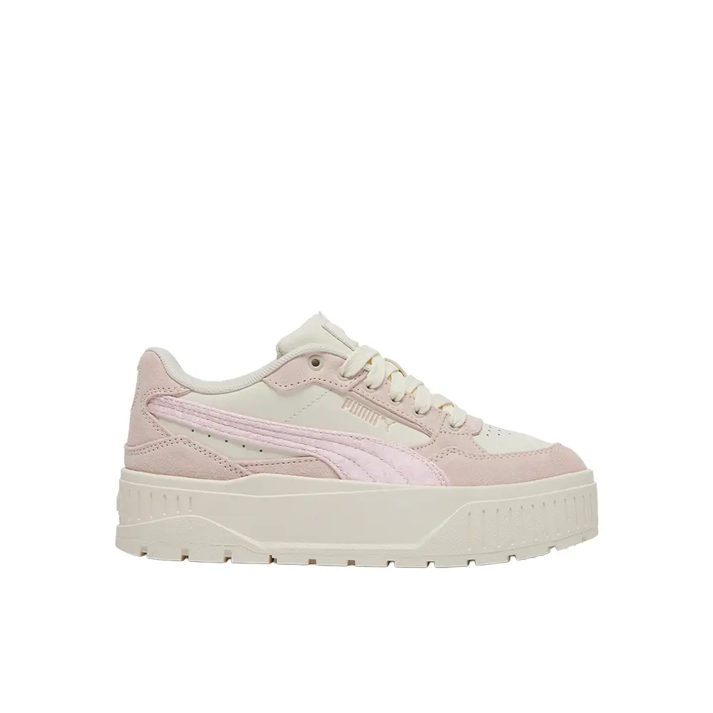 PUMA Womens Karmen Ii Idol Valentine Lace Up Sneakers Shoes Casual - Off White, Pink PUMA Womens Karmen Ii Idol Valentine Lace Up Sneakers Shoes Casual - Off White, Pink