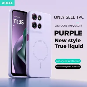 Motorola Moto G 5g 2026 Phone Case, Macaron Color Series, Soft Touch, Magnetic Protective Cover, Drop-Proof and Durable