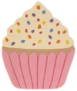 Rugs.com x HappyRugs Cupcake Rug