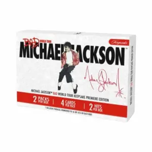 Michael Jackson Bad World Tour Keepsake Premiere Edition Breaker Box