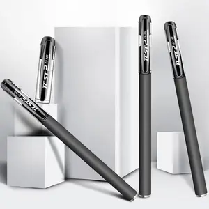 Bullet Tip 30-Pack Carbon Water-Based Pen 0.5mm Office Signing Pen Exam-Use Neutral Ink Pens, Ideal for Writing & Testing