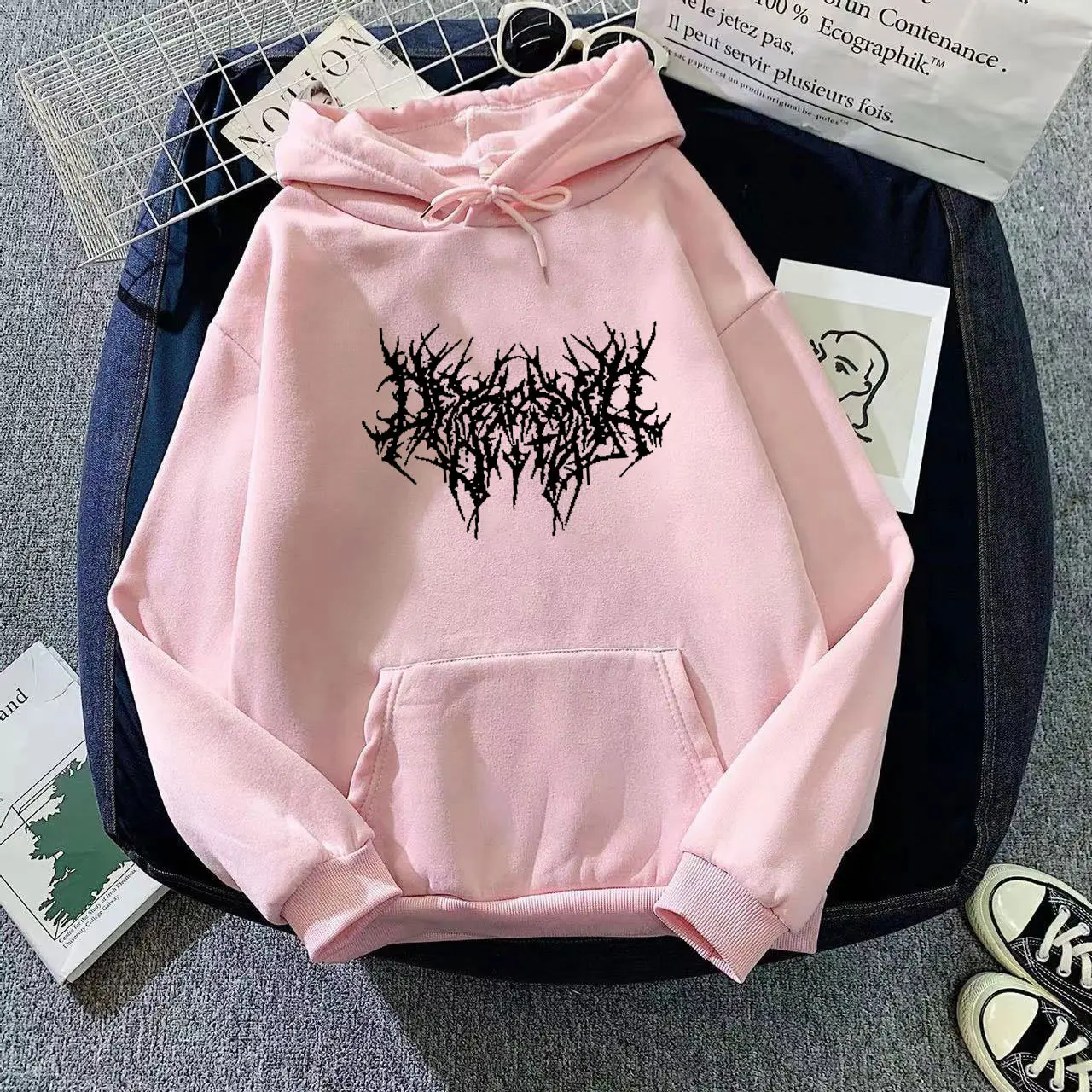 Dark pink (black image)