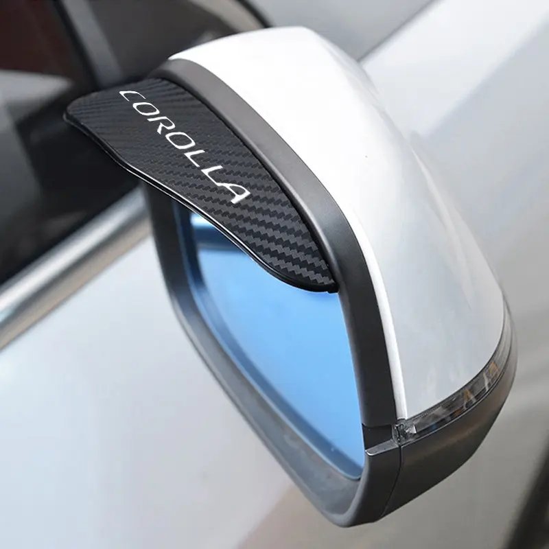 For Toyota Corolla Rearview Mirror Rain Shield Automotive Car Accessories, Durable Weather Protection, Easy Installation, Essential Auto Accessory