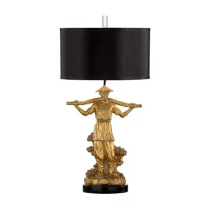 Mr. Wynn Marble Base Table Lamp