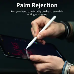 Rechargeable Active Capacitive Pen, Compatible with Apple Android Phones Tablets, Dual Touch Screen Stylus, 16.5cm