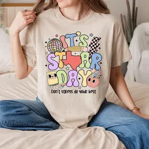 It's STAAR Day T-Shirt, Funny Testing Day Teacher Tee, Motivational Exam Shirt, Rock The Test TShirt, Student Test Gift, Do Your Best Shirt