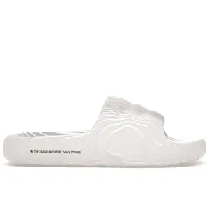 adidas Men's Adilette 22 Slides Crystal White, from StockX