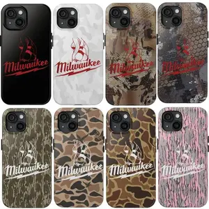 Milwaukee Girl Tough Phone Case Mechanic Tools Design Shockproof Protective Cover For iPhone 11-17 Pro Max/Plus & Samsung Galaxy S23-S25