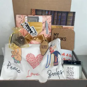 6 book box + goodies