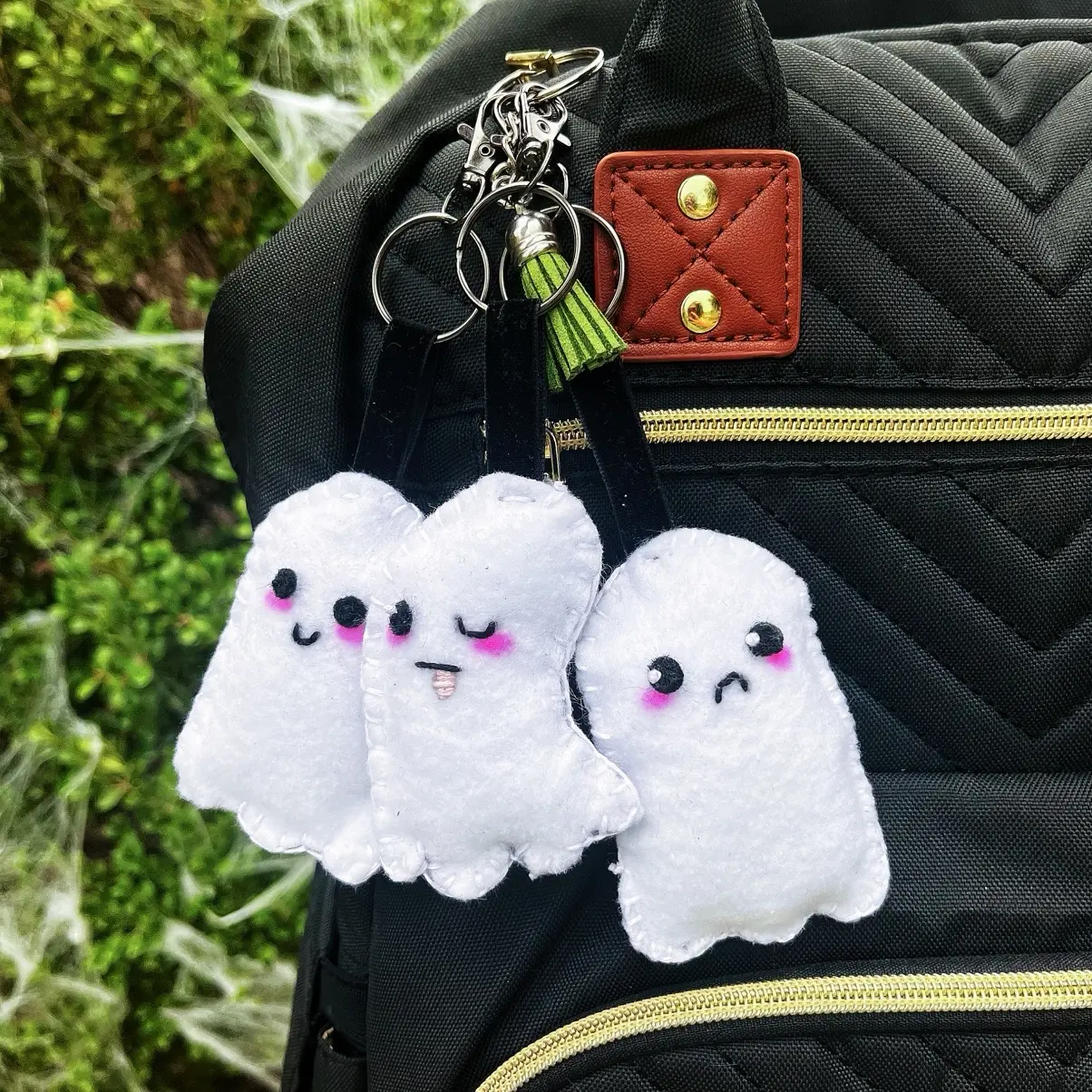 Mystery Ghost Keychains - Perfect for Halloween