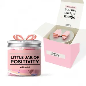 Positivity Jar Gift with Motivational Notes
