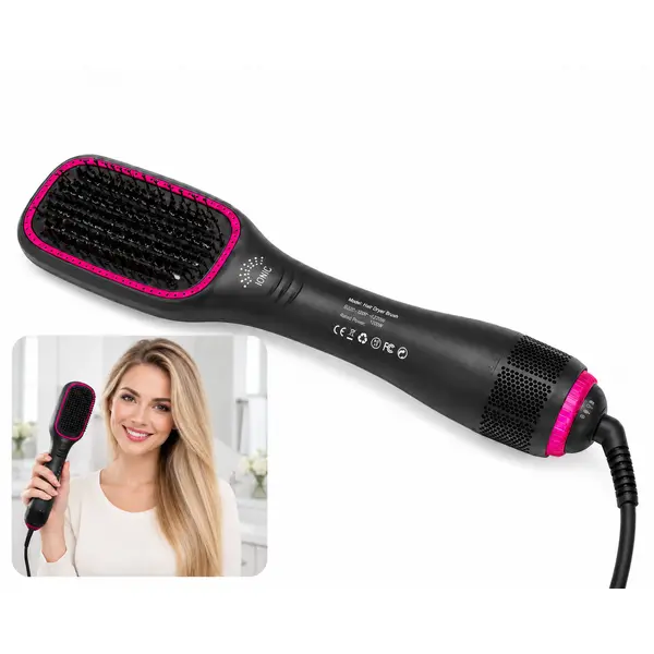 One-Step Hair Styling Comb 2-in-1 Design | Fast-Drying Hair Appliance, Great for Daily Hairstyling & Personal Hair Care for Different Hair Types