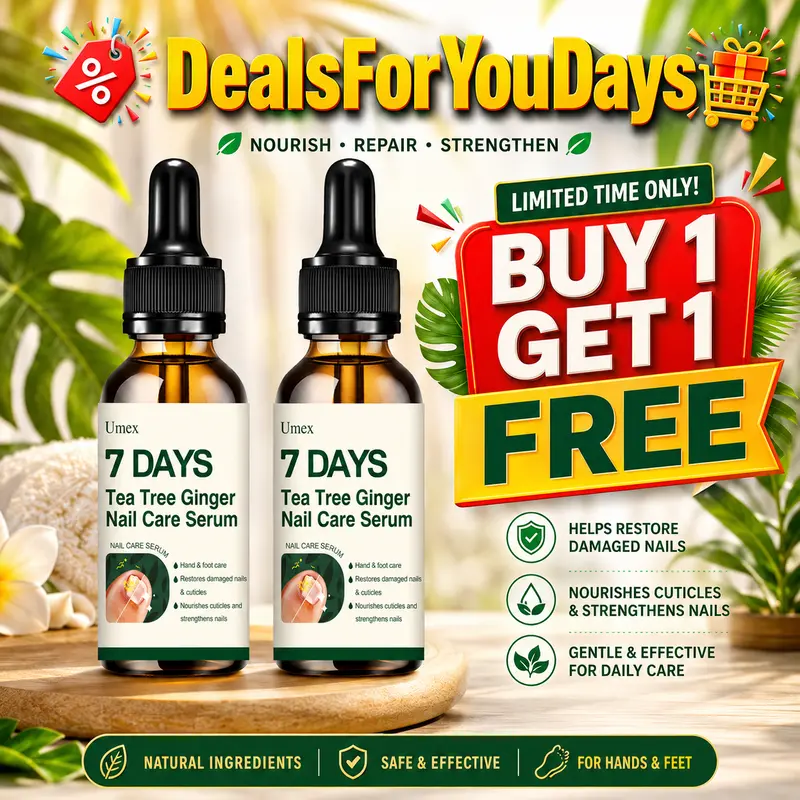 【Buy 1 Get 1 Free】Umex Toenail Fungus Treatment Extra Strength ,Antifungal Solution ,Triple Action Formula for Damaged Nails, Summervibes Multi-Purpose Nail Repair,1 Fl Oz Manicure Therapy, Adults, Liquid