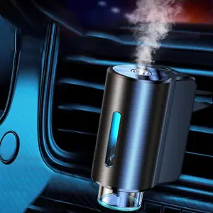 Smart Car Air Freshener, USB Rechargeable Car Air Freshener with 3 Adjustable Modes, Car Fragrance Diffuser, Car Interior Accessories