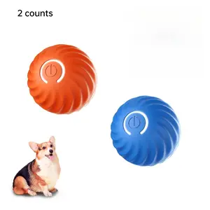 TiktokshopSpringGlowUp Interactive Dog Toys Dog Bouncing Ball, Dog Jumping Ball, Motion Activated Automatic Bouncing Ball Toys for Small/Medium Dogs, USB Rechargeable Pet Toys squeaky toys for dog dog products