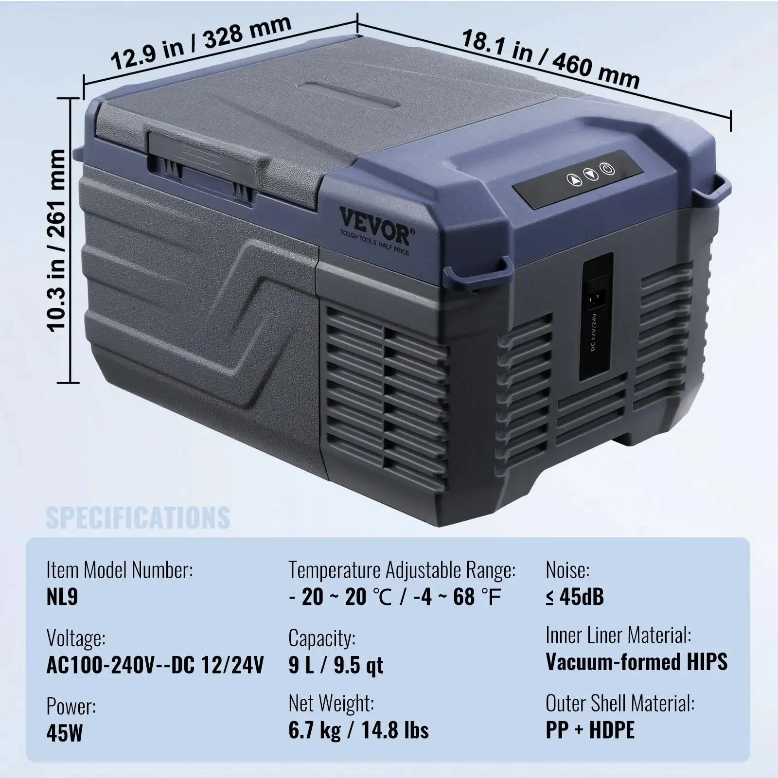 9.5QT/9L Single Zone