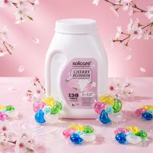 Z-Solicare 6-in-1 Scented Laundry Detergent Pods + Clothing Care Set for Families